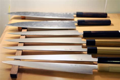 Each knife is crafted by an artisan who is trained in Japanese sword-making methods. . Japanese knife toronto